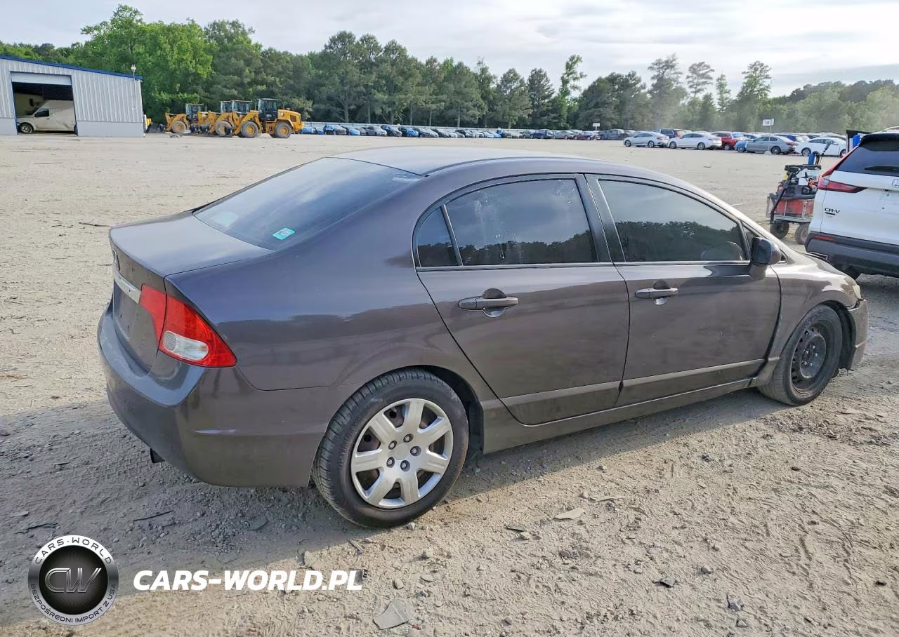 2010 Honda Civic Lx VIN:2HGFA1F55AH523741 - 3