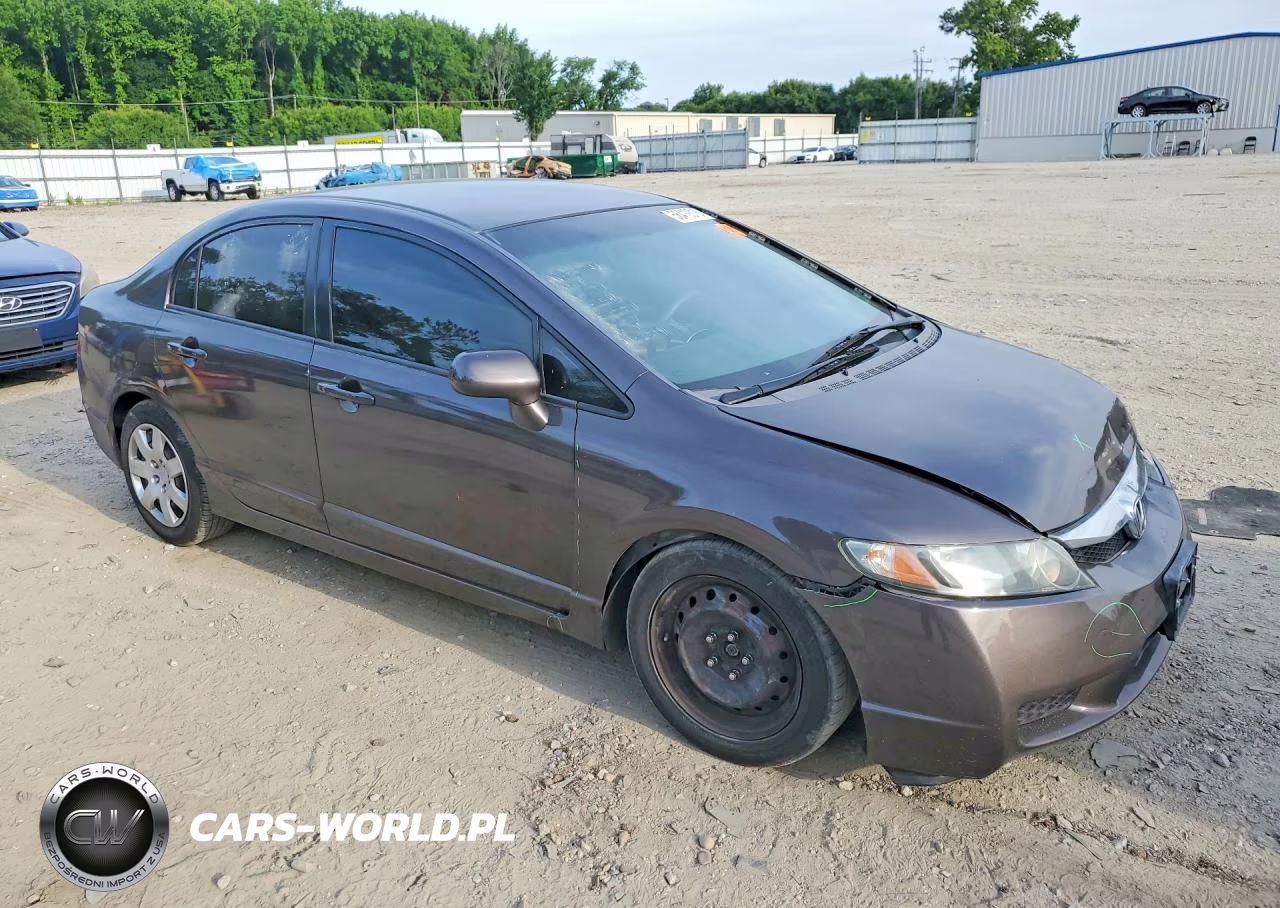 2010 Honda Civic Lx VIN:2HGFA1F55AH523741 - 4