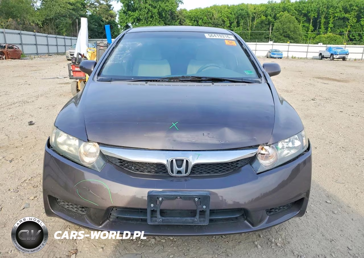 2010 Honda Civic Lx VIN:2HGFA1F55AH523741 - 5