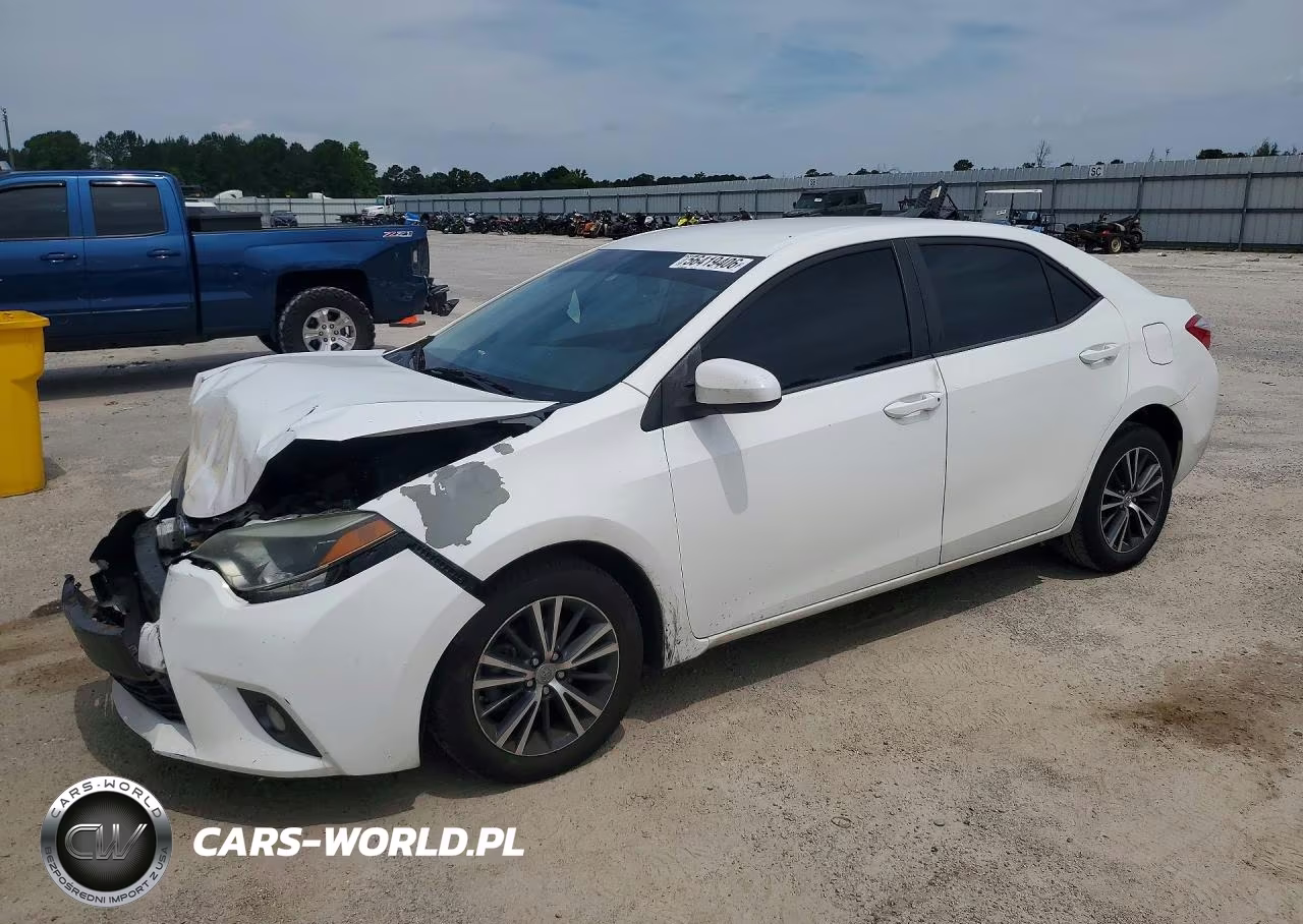 2016 Toyota Corolla Le Plus – zdjęcie 1 z 12