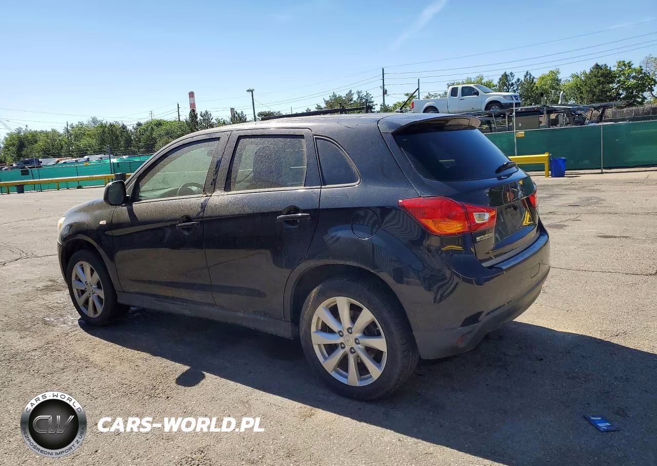 2014 Mitsubishi Outlander Sport Es VIN:4A4AP3AU8EE009499 - 2