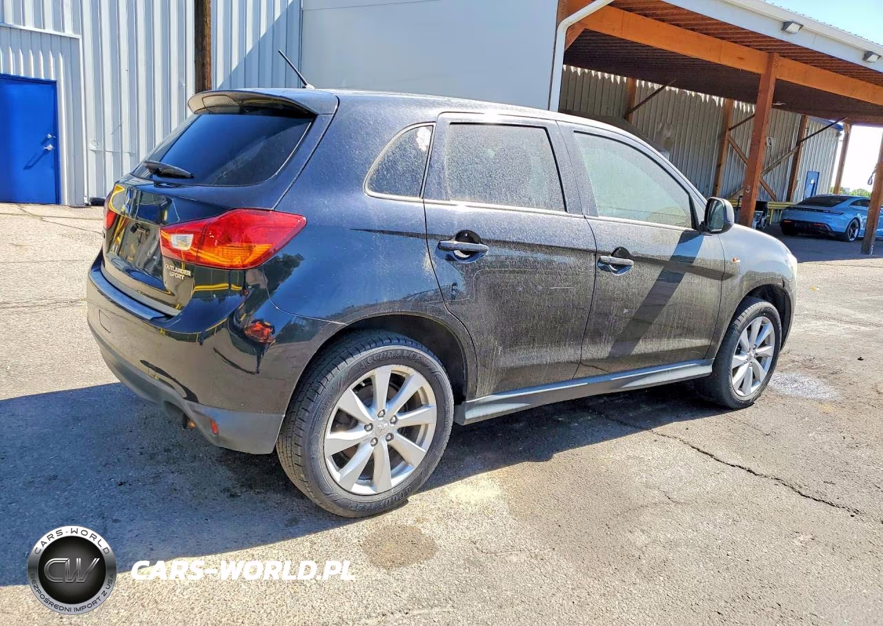 2014 Mitsubishi Outlander Sport Es VIN:4A4AP3AU8EE009499 - 3