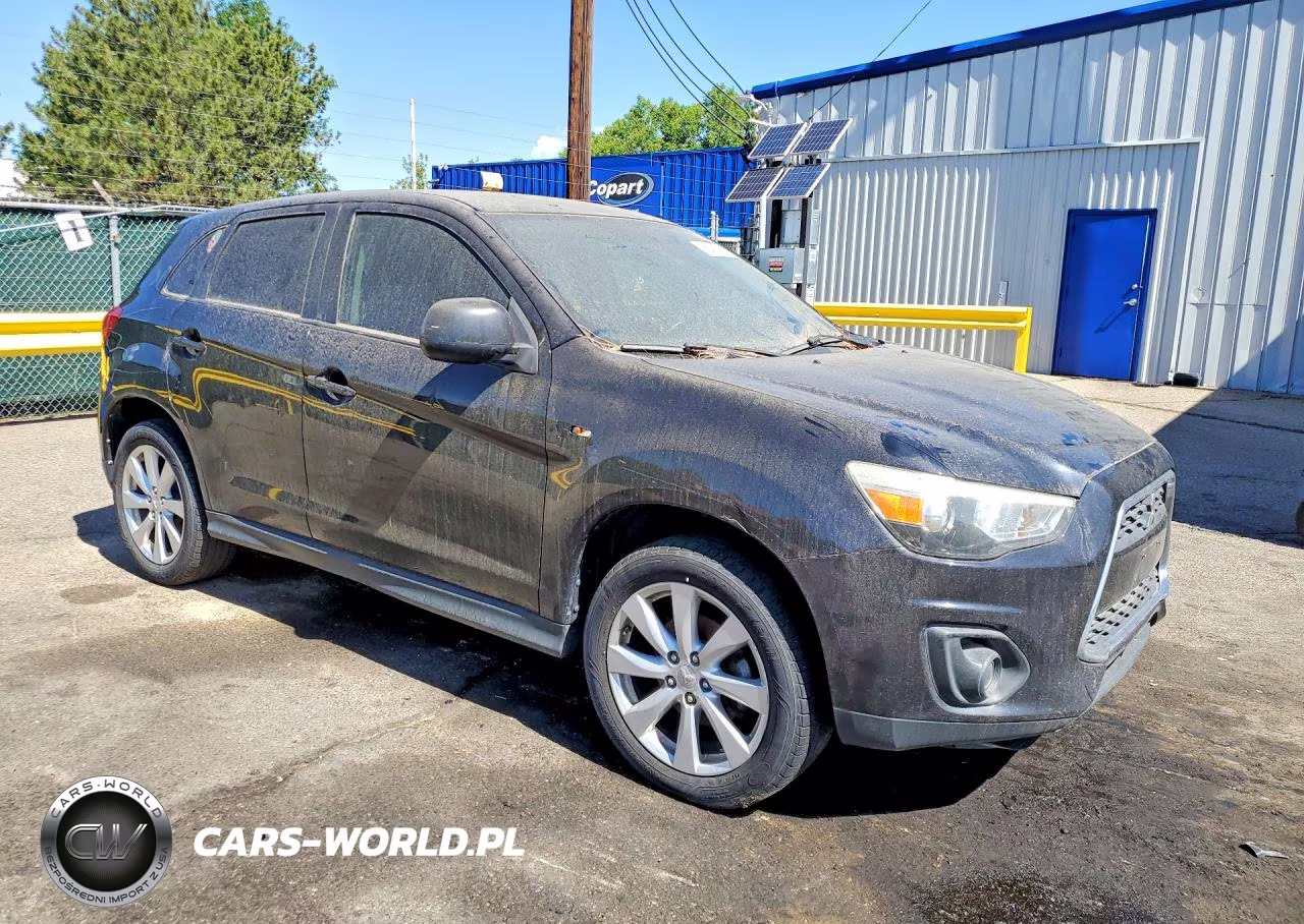 2014 Mitsubishi Outlander Sport Es VIN:4A4AP3AU8EE009499 - 4