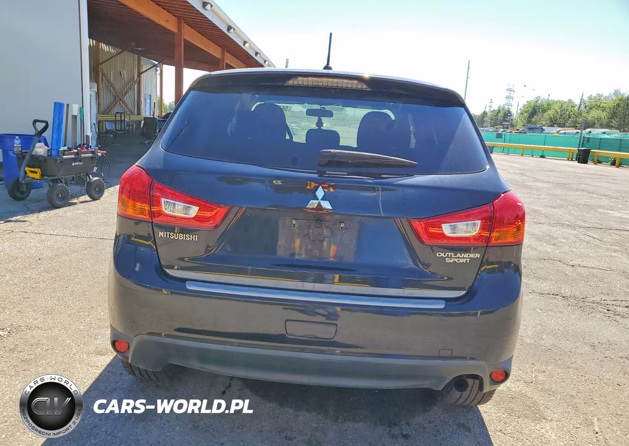 2014 Mitsubishi Outlander Sport Es VIN:4A4AP3AU8EE009499 - 6