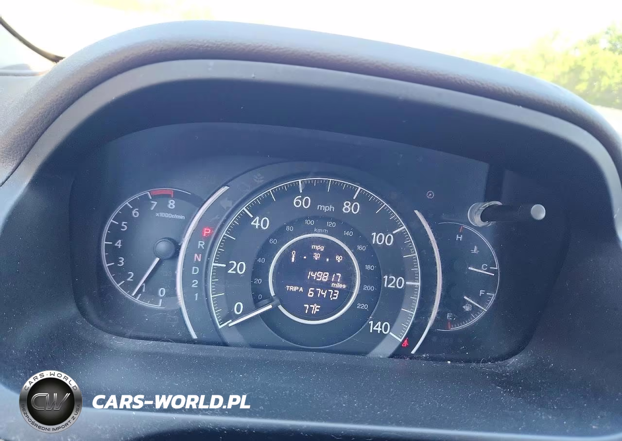 2012 Honda Cr-V Exl VIN:2HKRM4H76CH612019 - 9