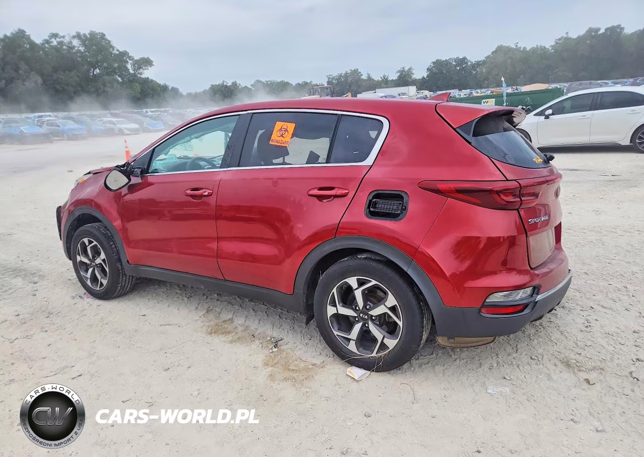 2021 Kia Sportage Lx VIN:KNDPM3AC3M7918366 - 2