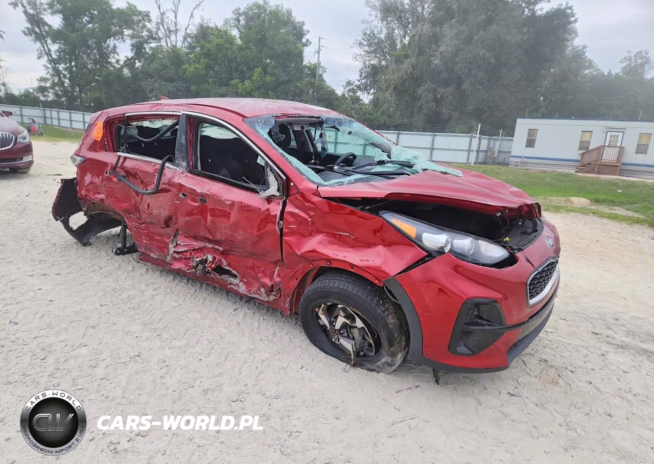 2021 Kia Sportage Lx VIN:KNDPM3AC3M7918366 - 4