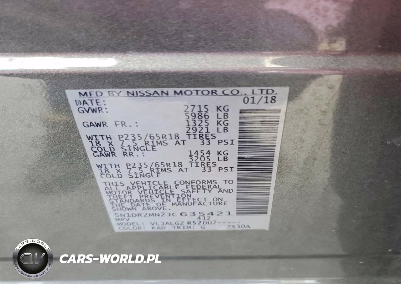 2018 Nissan Pathfinder Sl VIN:5N1DR2MN2JC635421 - 13