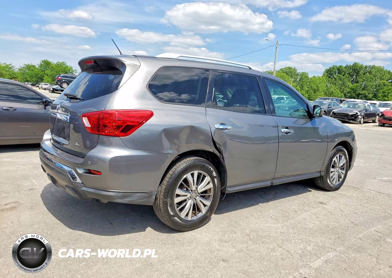 2018 Nissan Pathfinder Sl VIN:5N1DR2MN2JC635421 - 3