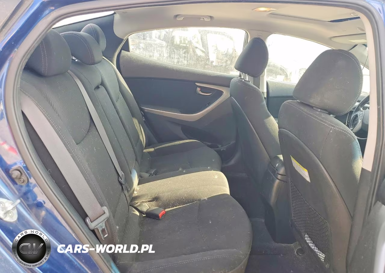 2015 Hyundai Elantra Se VIN:5NPDH4AEXFH619258 - 10