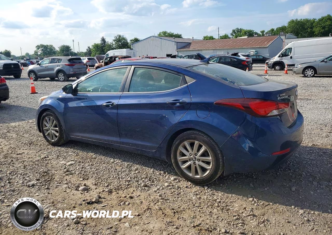 2015 Hyundai Elantra Se VIN:5NPDH4AEXFH619258 - 2
