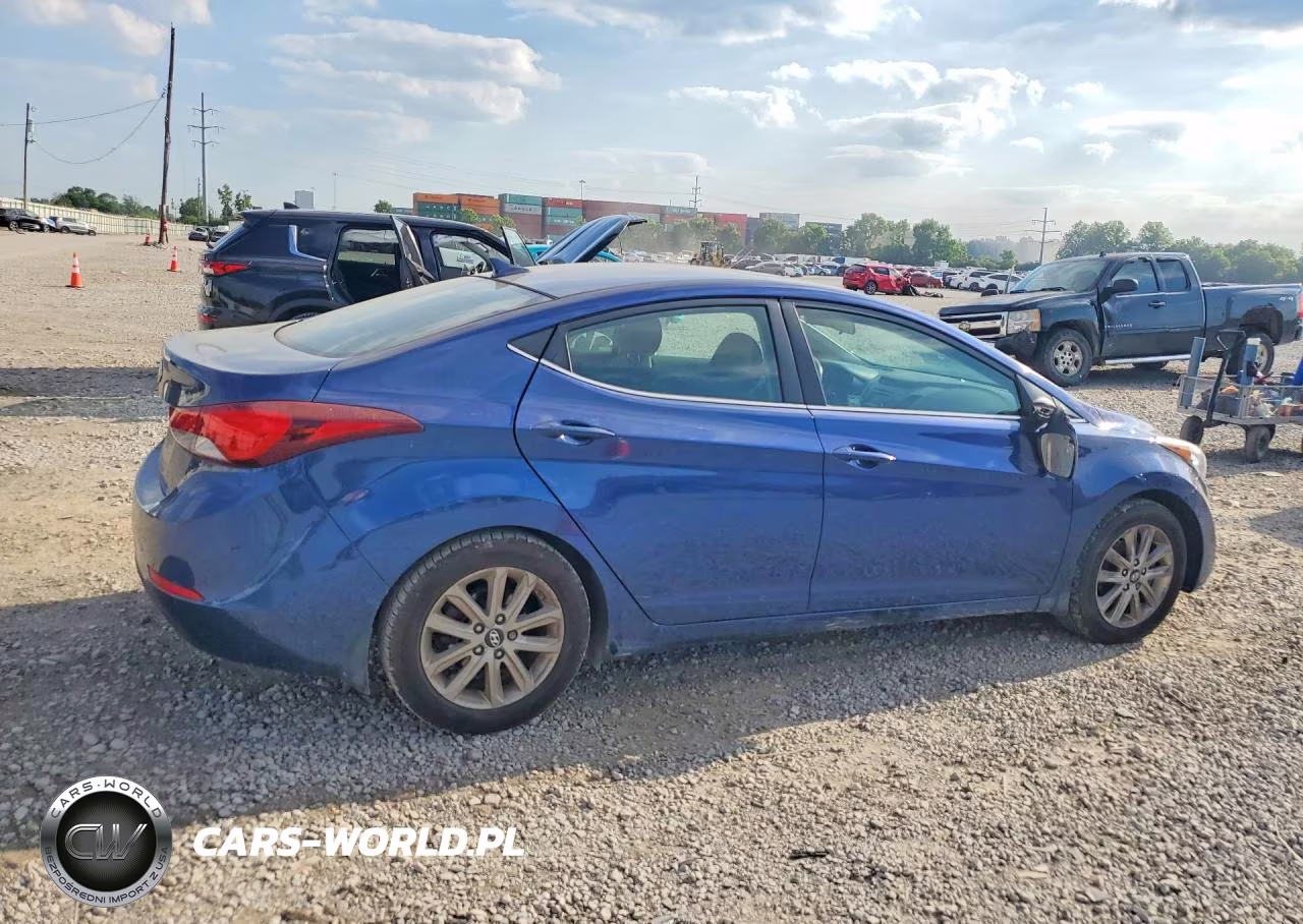 2015 Hyundai Elantra Se VIN:5NPDH4AEXFH619258 - 3