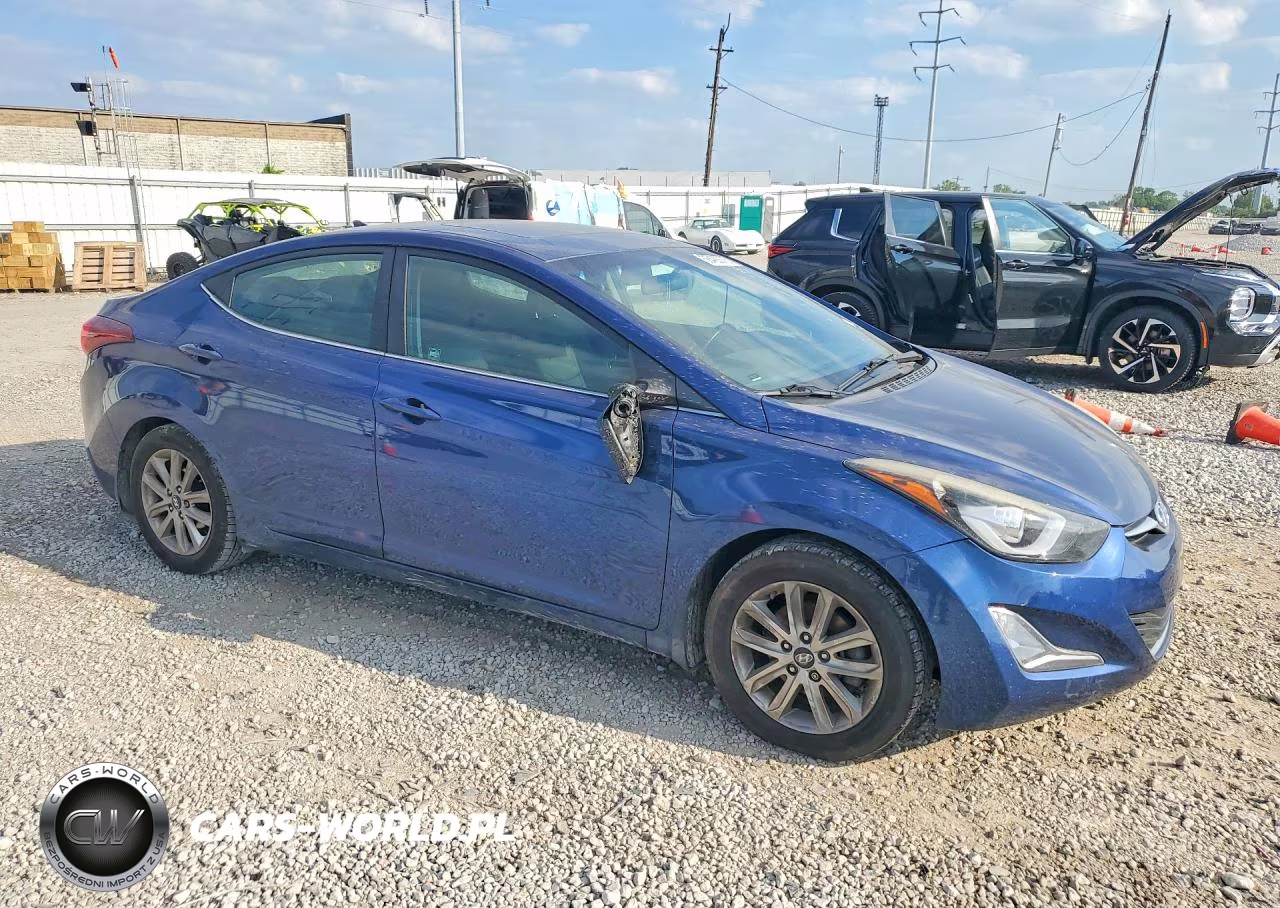 2015 Hyundai Elantra Se VIN:5NPDH4AEXFH619258 - 4
