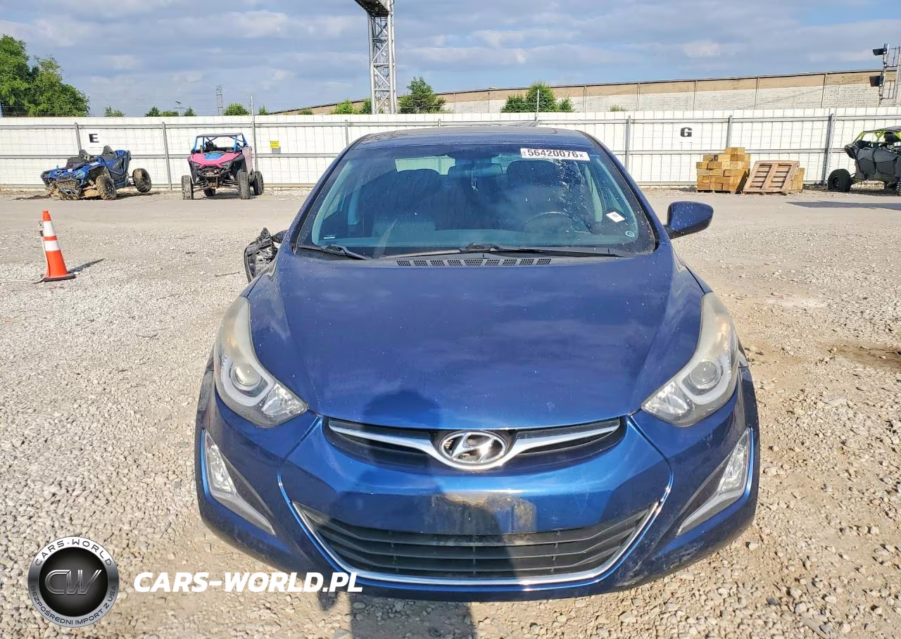 2015 Hyundai Elantra Se VIN:5NPDH4AEXFH619258 - 5