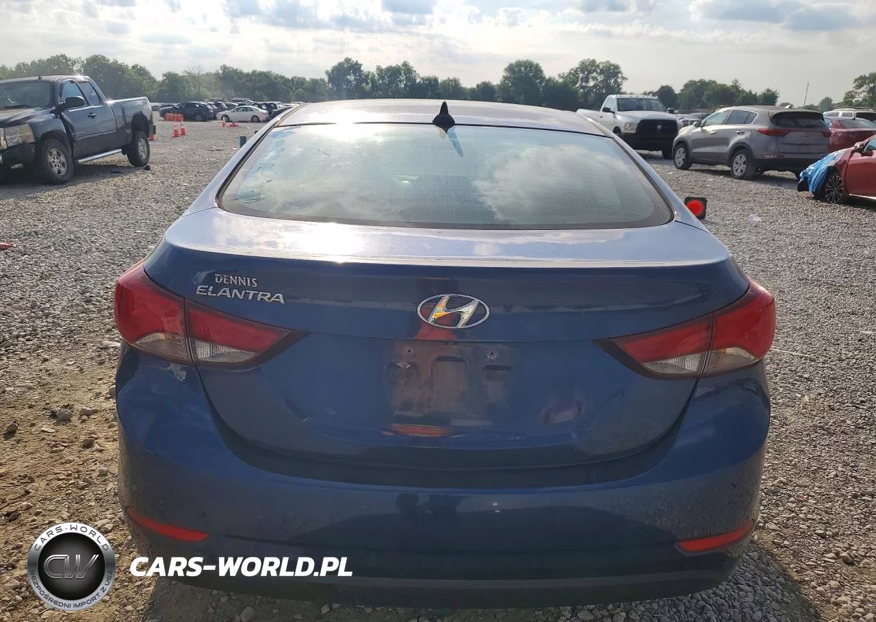 2015 Hyundai Elantra Se VIN:5NPDH4AEXFH619258 - 6