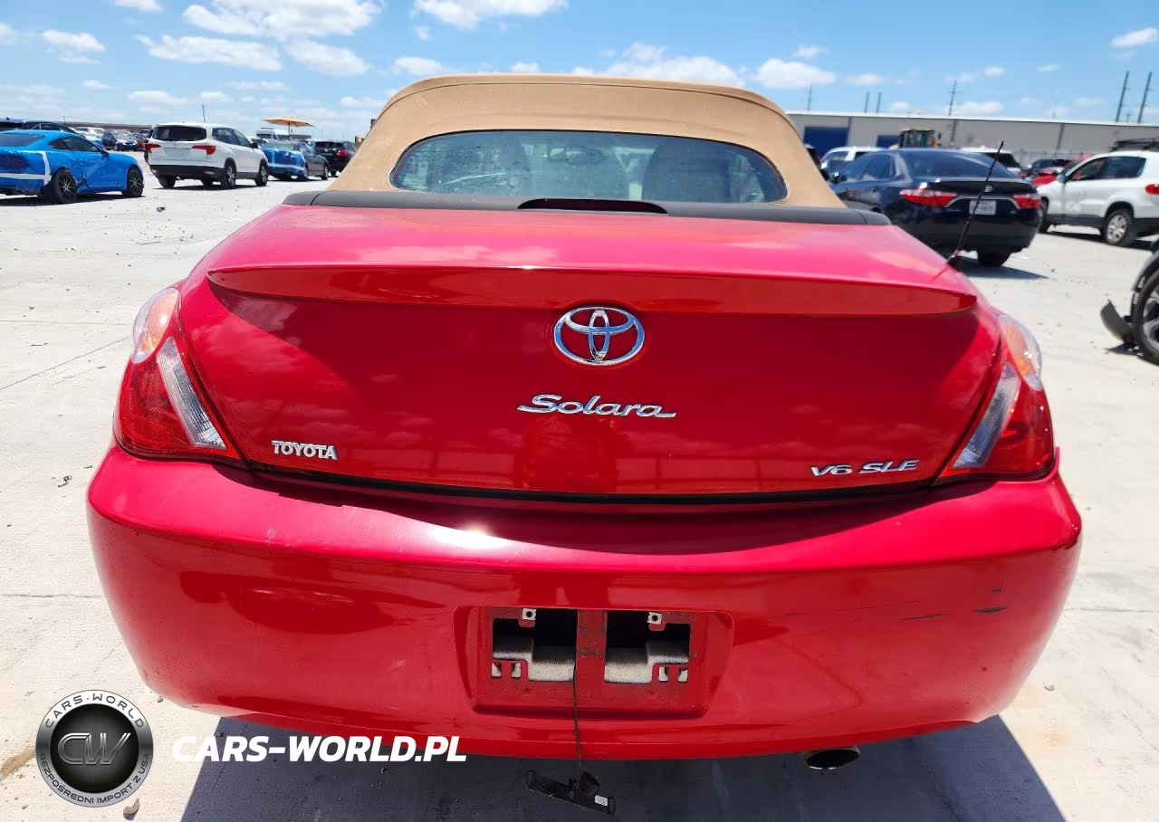 2006 Toyota Camry Solara Sle V6 VIN:4T1FA38P26U067447 - 6