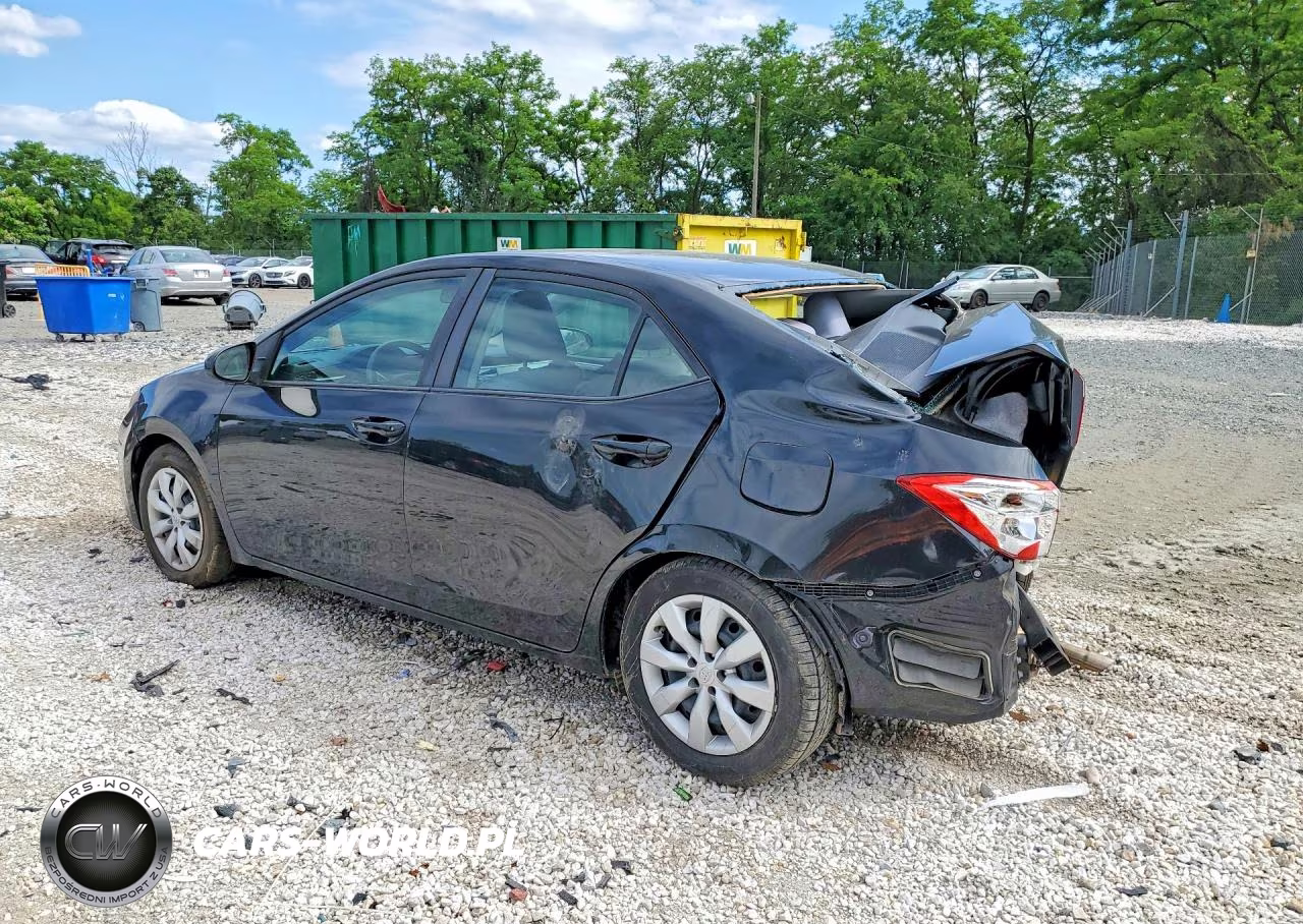 2014 Toyota Corolla Le VIN:2T1BURHE7EC075938 - 2