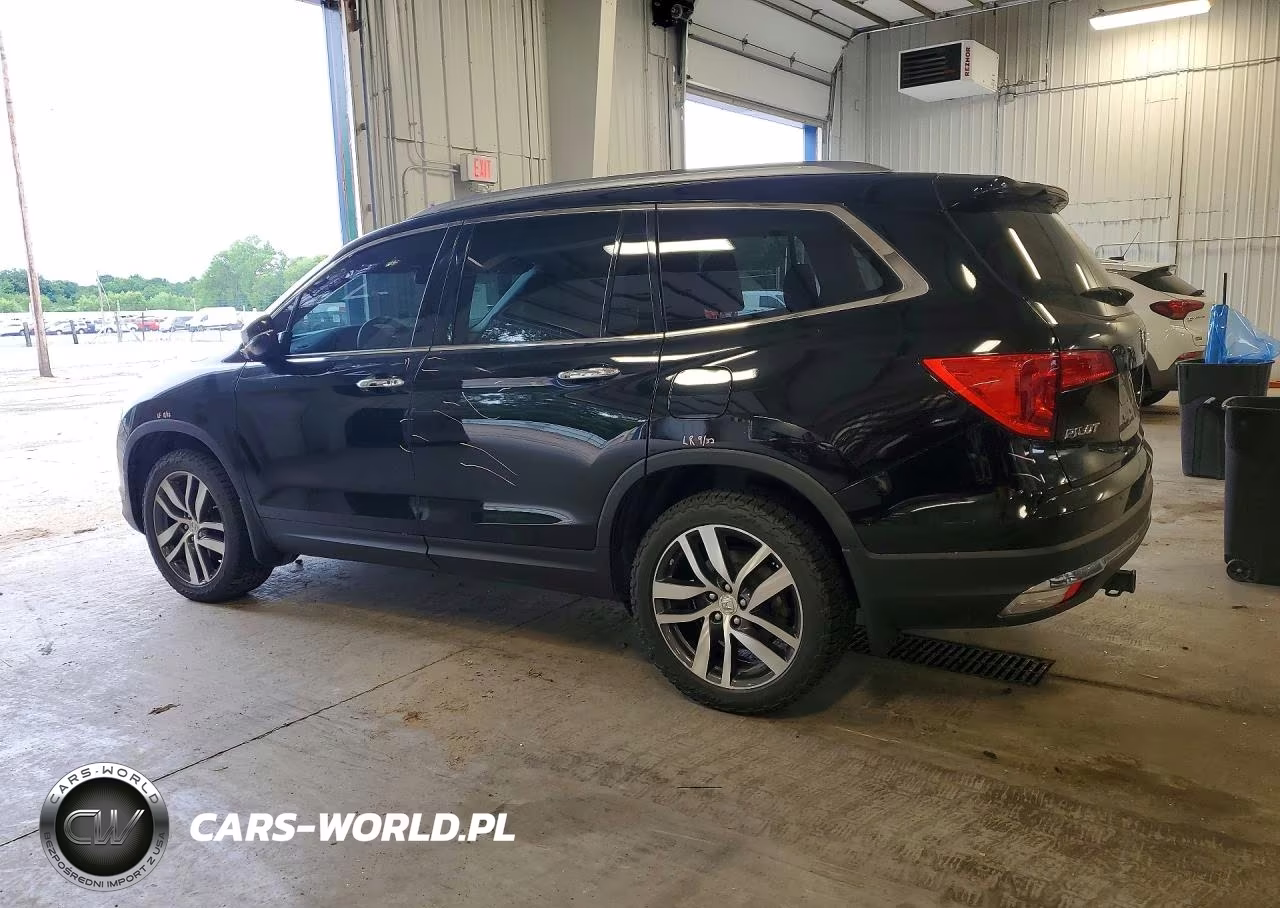 2017 Honda Pilot Elite VIN:5FNYF6H08HB100238 - 2