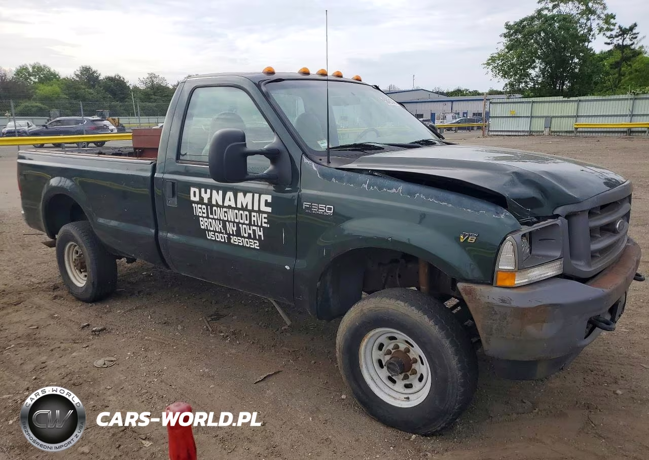 2002 Ford F350 Srw Super Duty VIN:1FTSF31L82EA74001 - 4