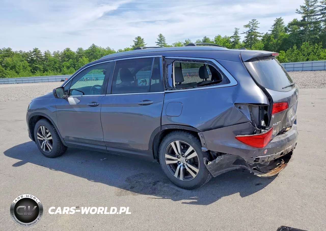 2016 Honda Pilot Exl VIN:5FNYF6H56GB024707 - 2