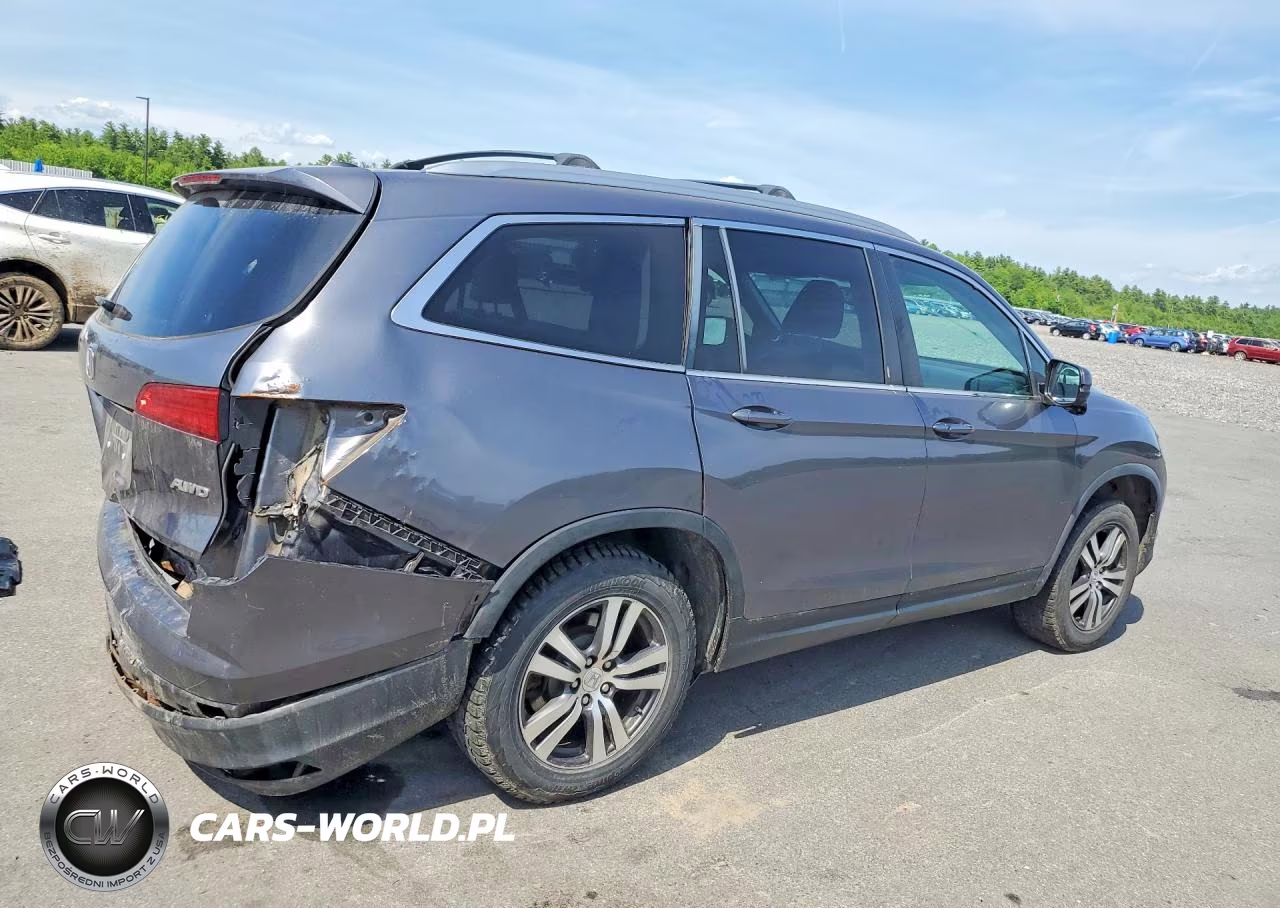 2016 Honda Pilot Exl VIN:5FNYF6H56GB024707 - 3