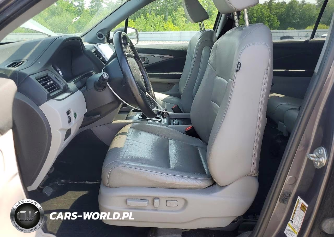 2016 Honda Pilot Exl VIN:5FNYF6H56GB024707 - 7