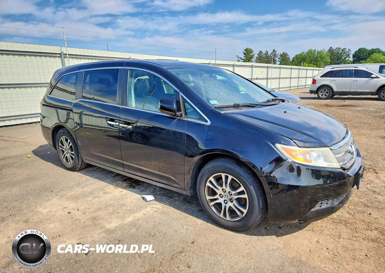 2013 Honda Odyssey Exl VIN:5FNRL5H62DB060289 - 4