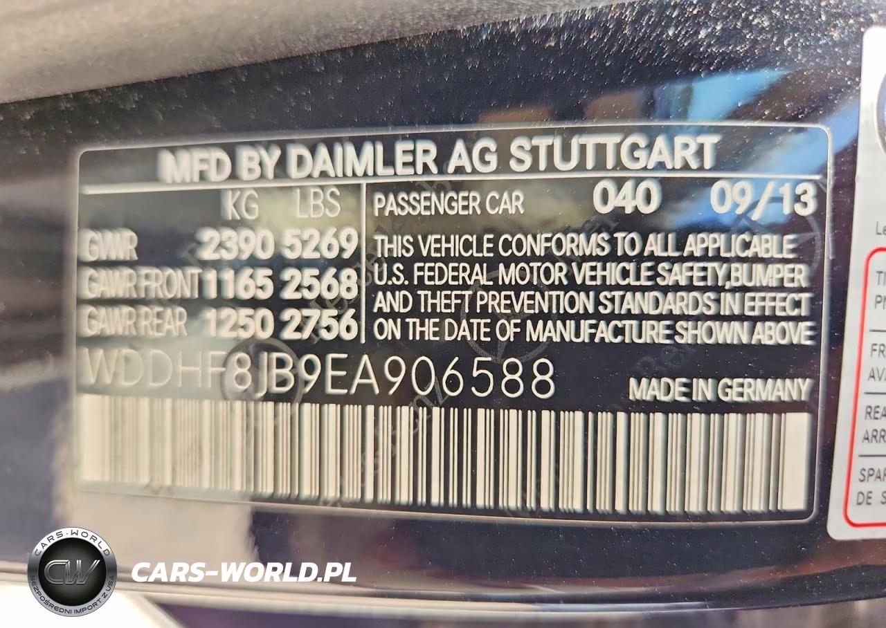 2014 Mercedes-Benz E 350 4Matic VIN:WDDHF8JB9EA906588 - 12