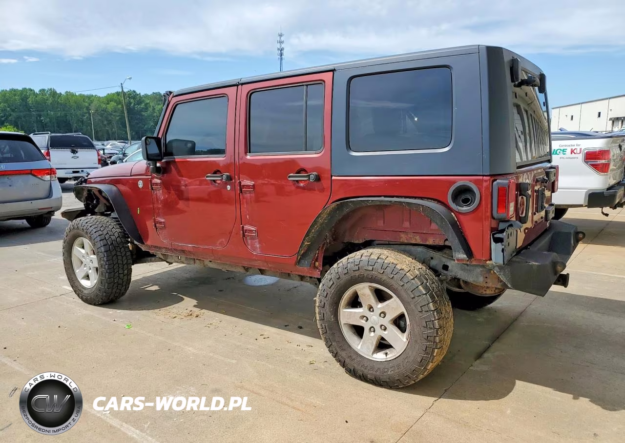 2008 Jeep Wrangler Unlimited Sahara VIN:1J4GA59138L644603 - 2
