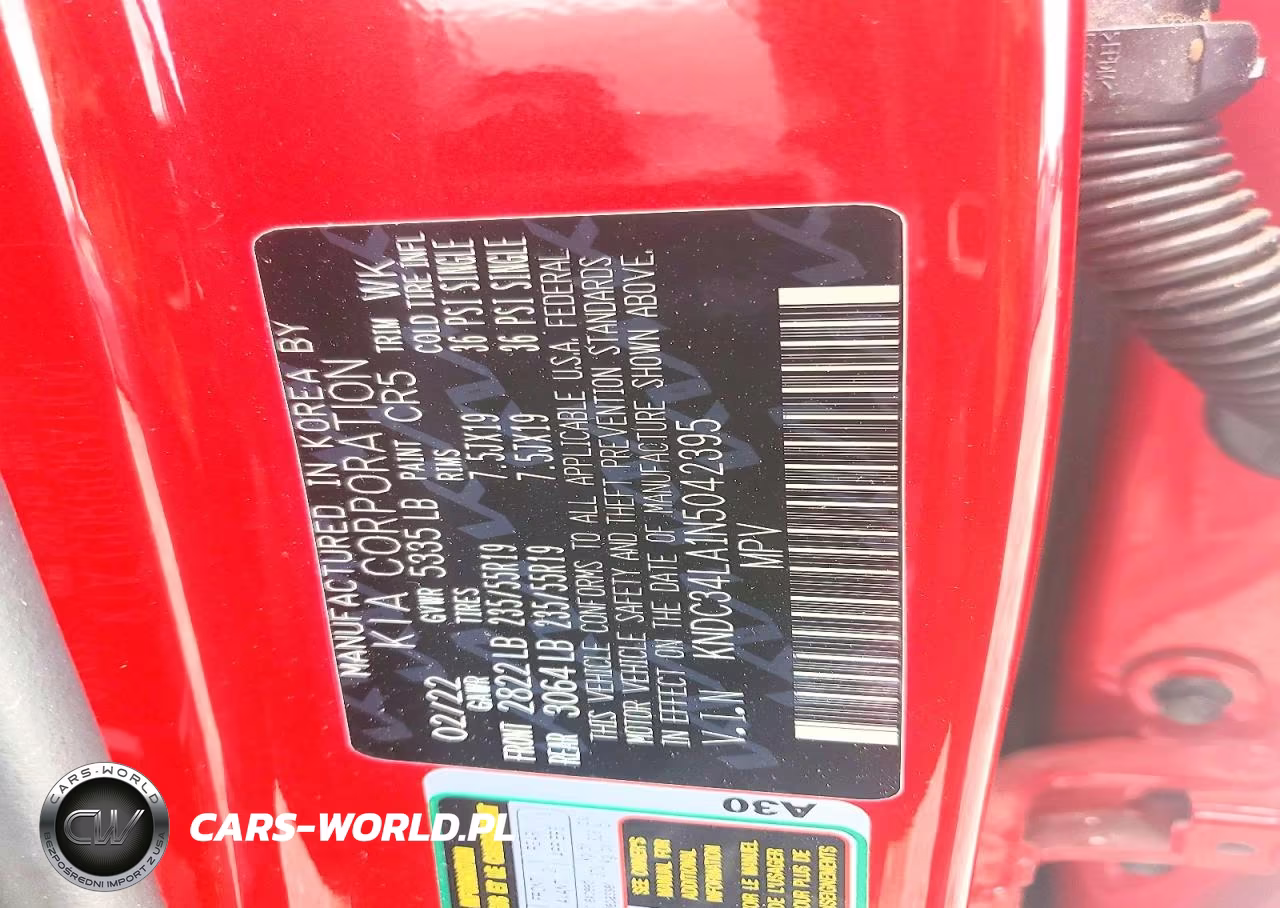 2022 Kia Ev6 Wind VIN:KNDC34LA1N5042395 - 12