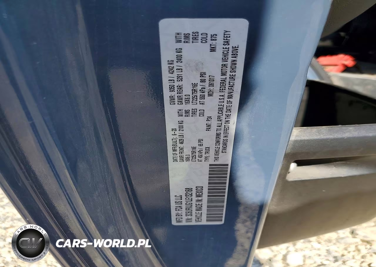 2020 Ram Promaster 3500 Delivery Van VIN:3C6URVJG1LE132168 - 13