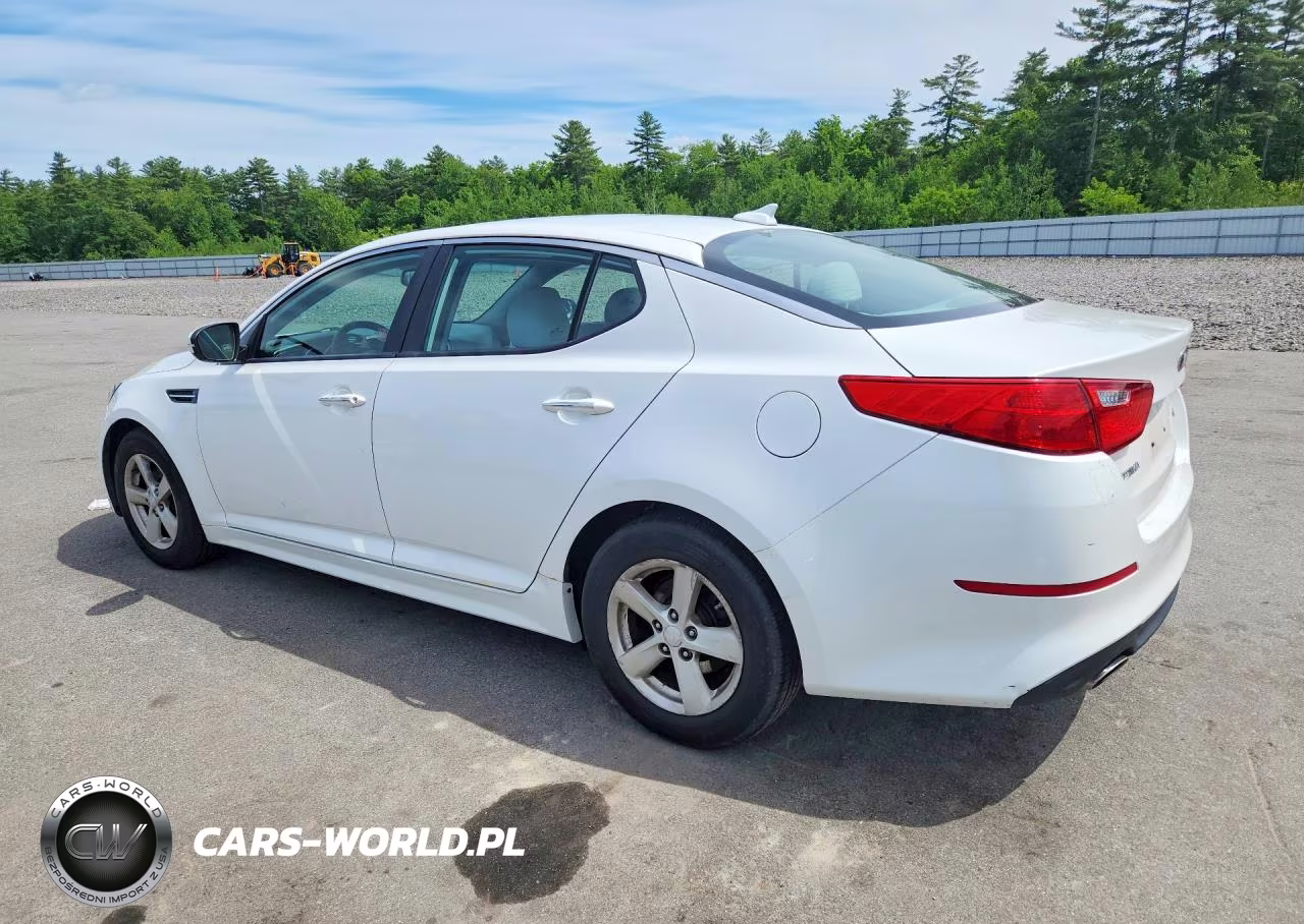 2014 Kia Optima Lx VIN:KNAGM4A73E5489443 - 2
