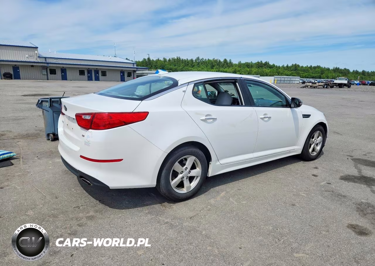 2014 Kia Optima Lx VIN:KNAGM4A73E5489443 - 3