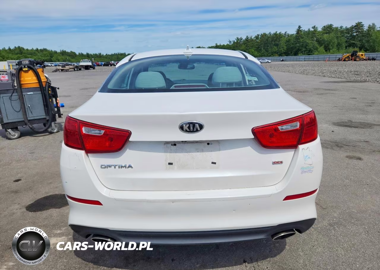 2014 Kia Optima Lx VIN:KNAGM4A73E5489443 - 6