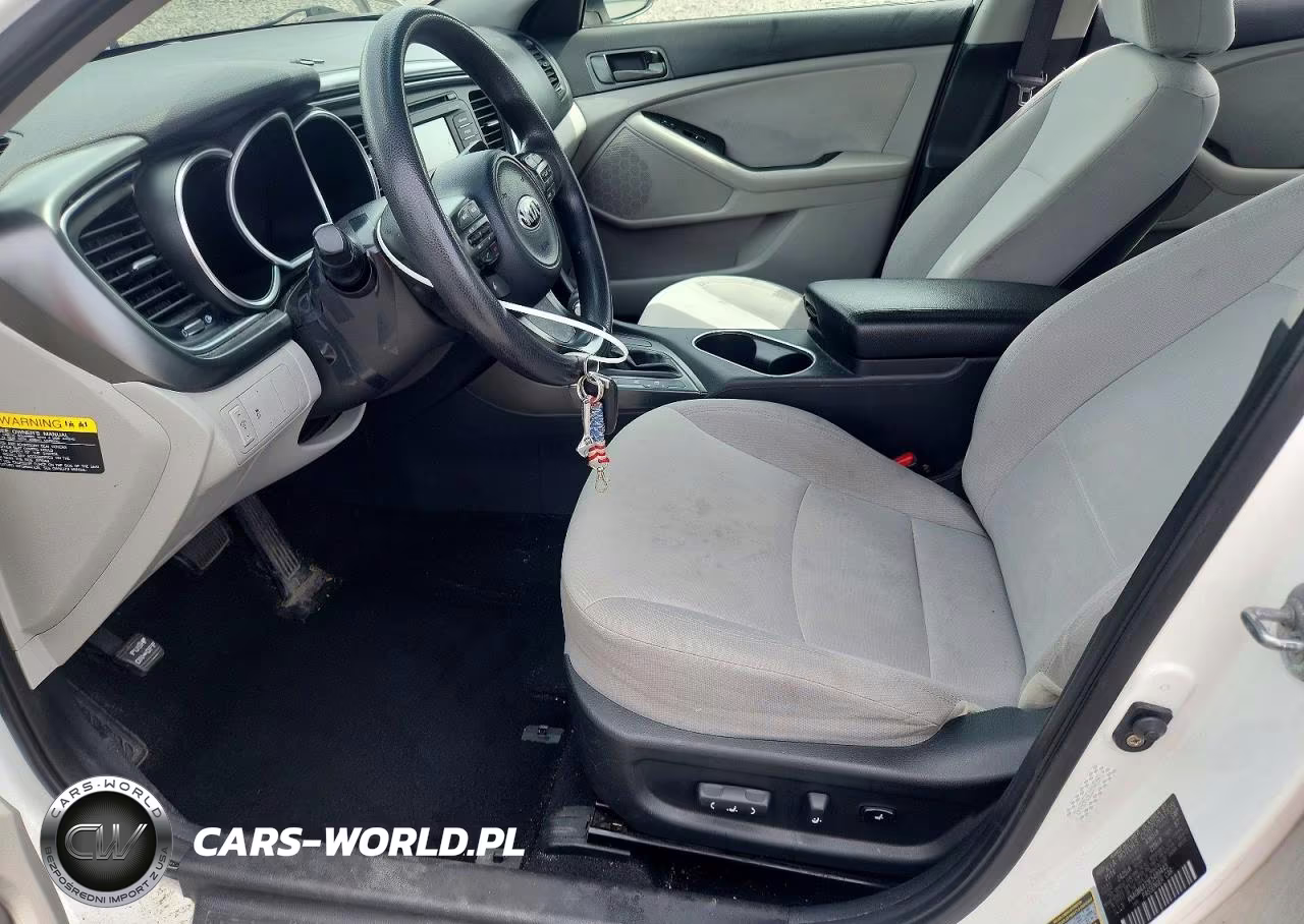 2014 Kia Optima Lx VIN:KNAGM4A73E5489443 - 7