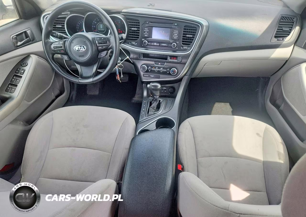 2014 Kia Optima Lx VIN:KNAGM4A73E5489443 - 8