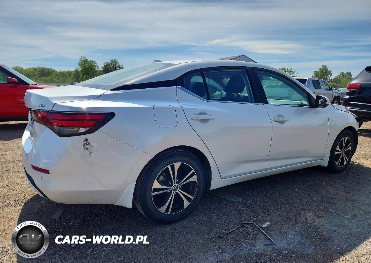 2022 Nissan Sentra Sv VIN:3N1AB8CV1NY289359 - 3