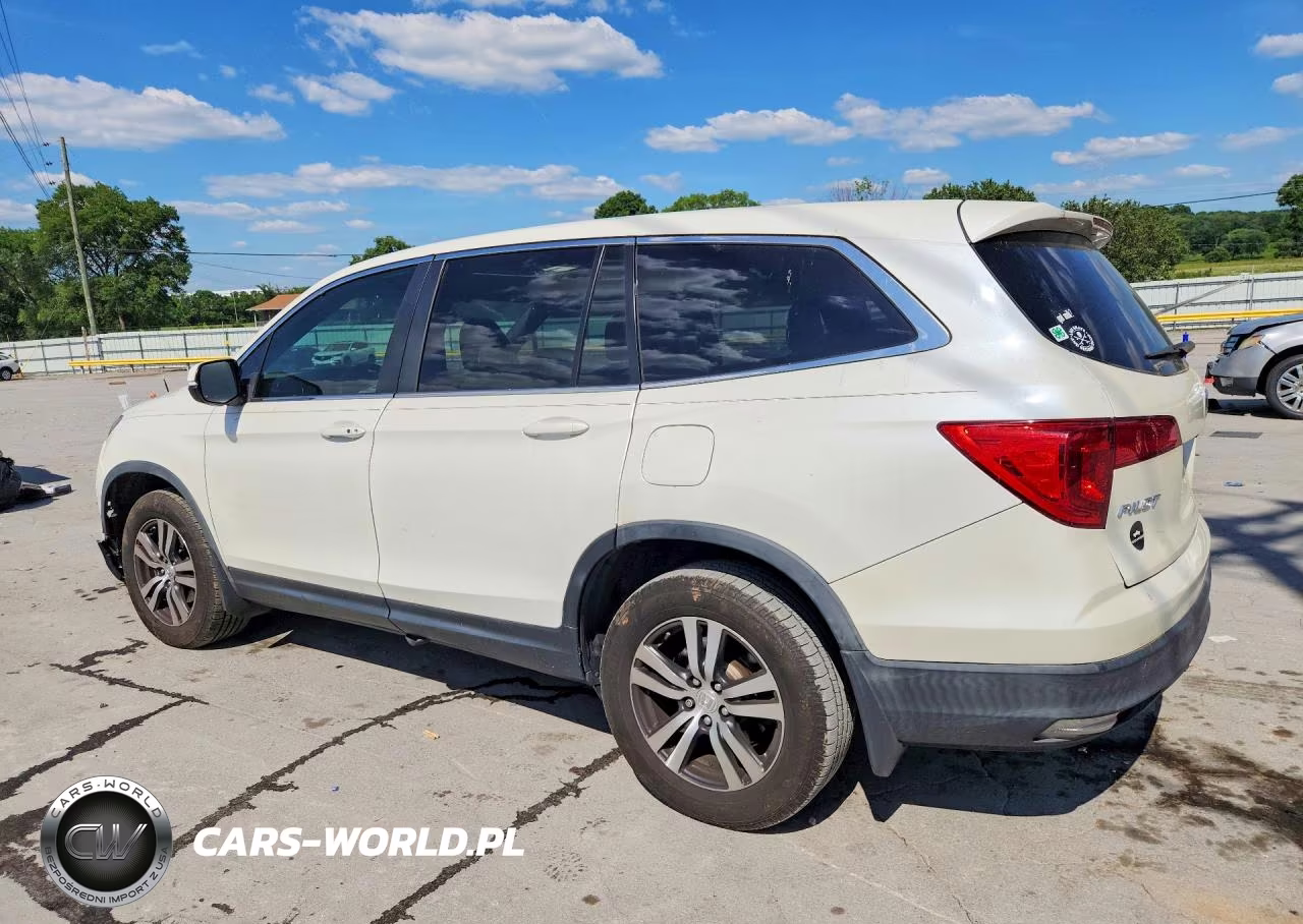 2017 Honda Pilot Exl VIN:5FNYF5H52HB039815 - 2