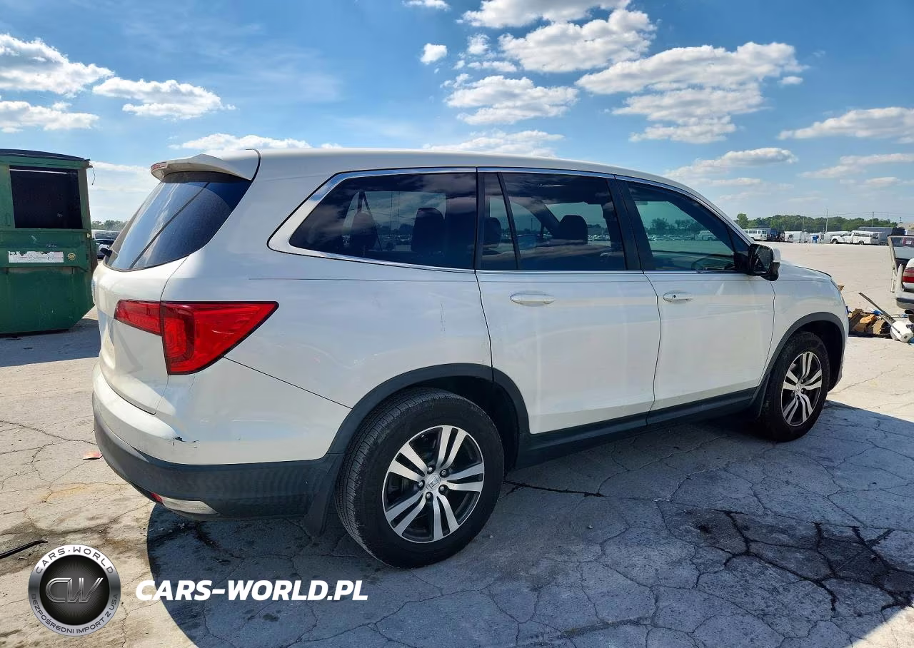 2017 Honda Pilot Exl VIN:5FNYF5H52HB039815 - 3