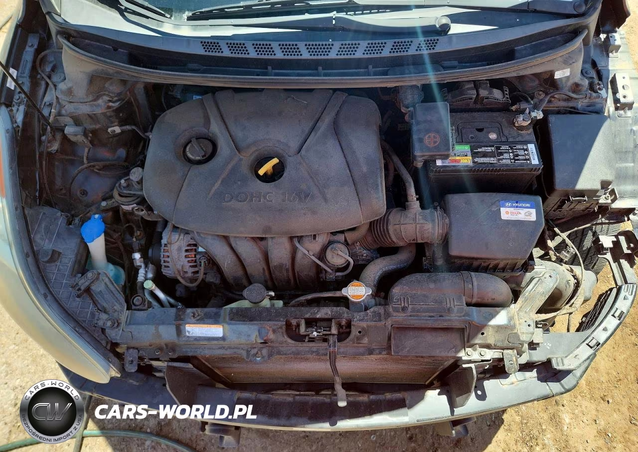 2012 Hyundai Elantra Gls VIN:KMHDH4AE0CU191245 - 11