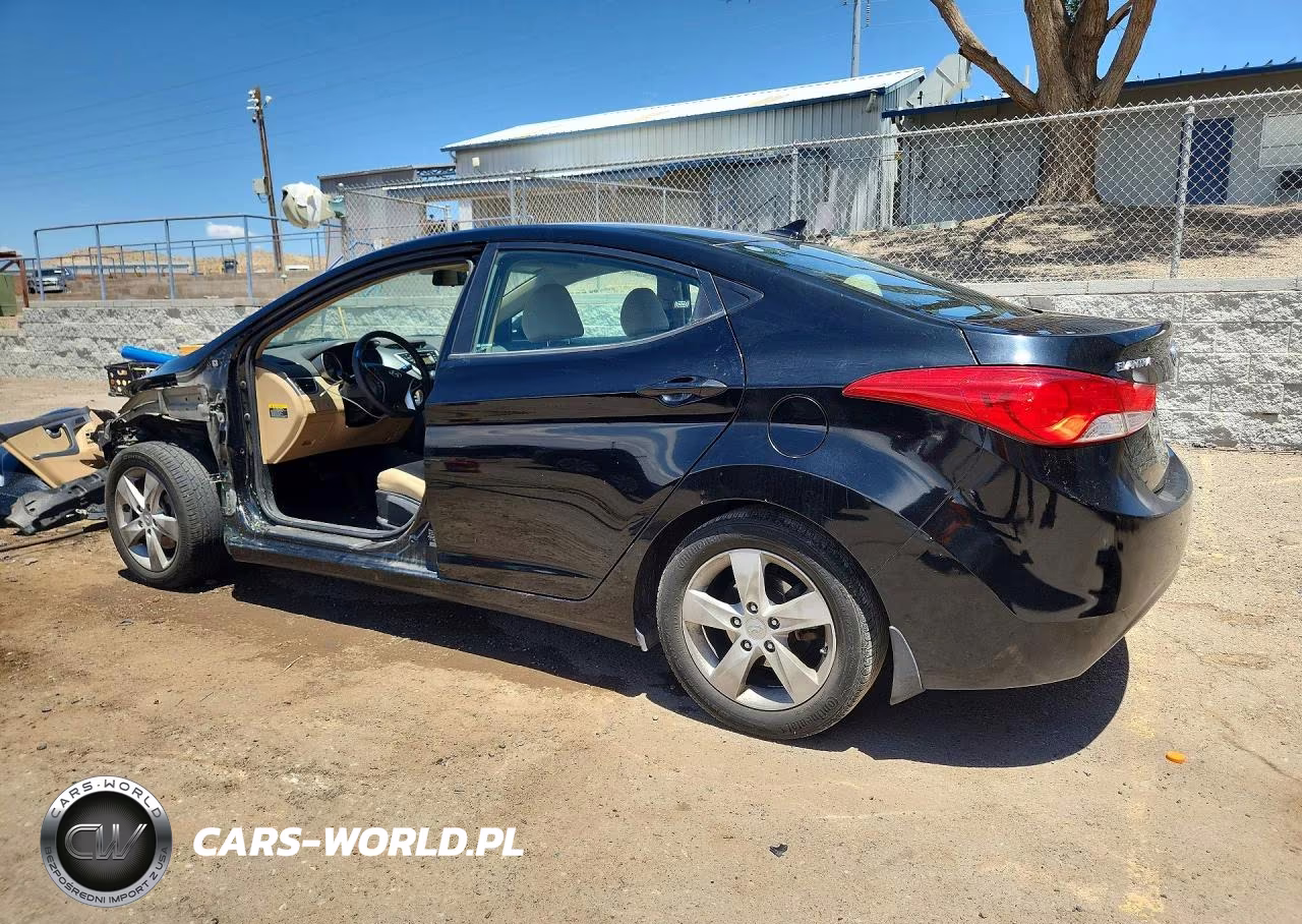 2012 Hyundai Elantra Gls VIN:KMHDH4AE0CU191245 - 2