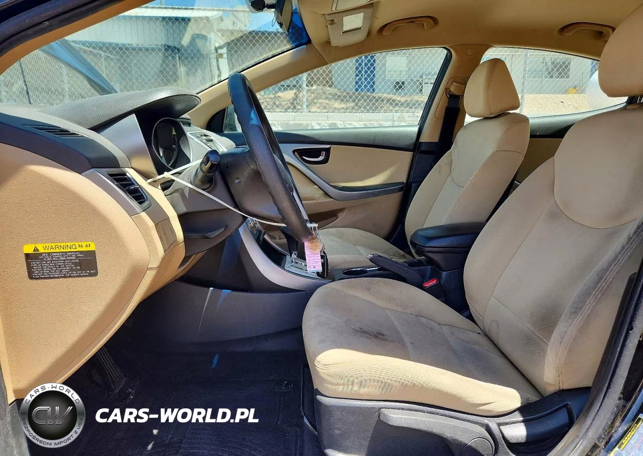 2012 Hyundai Elantra Gls VIN:KMHDH4AE0CU191245 - 7