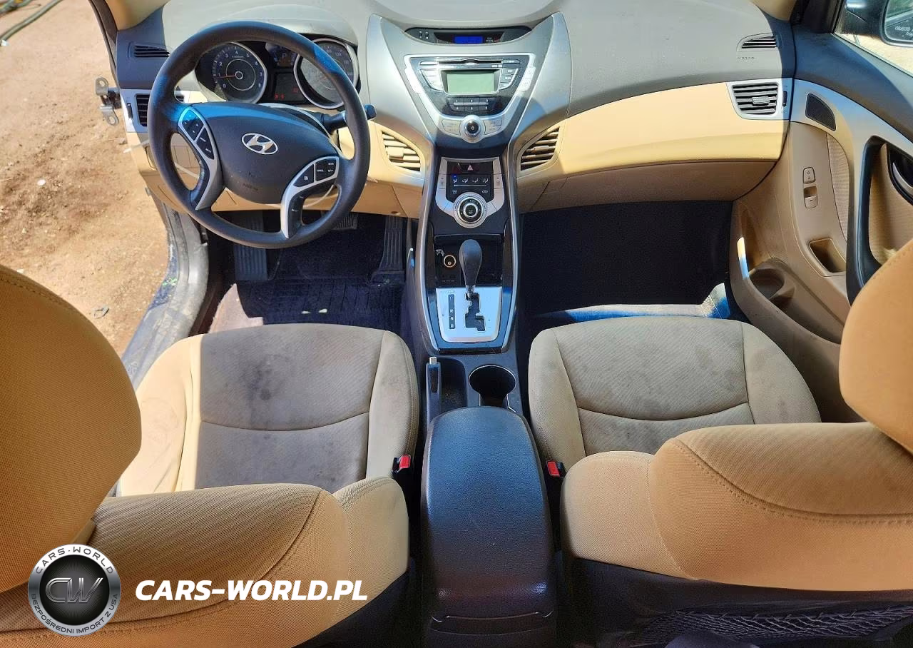 2012 Hyundai Elantra Gls VIN:KMHDH4AE0CU191245 - 8