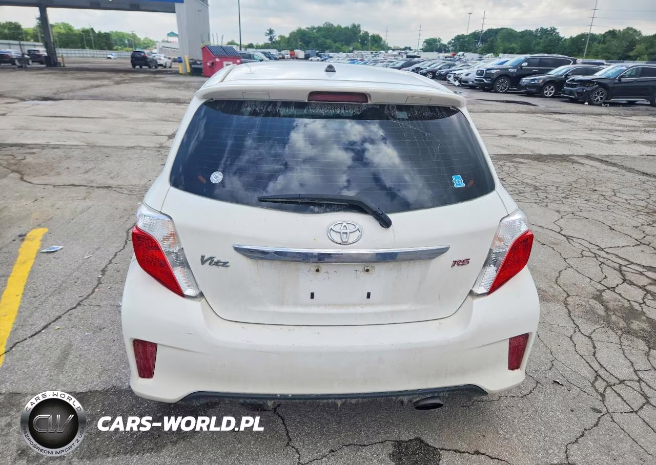2012 Toyota Yaris 5-Door Se VIN:JTDKTUD32CD505725 - 6