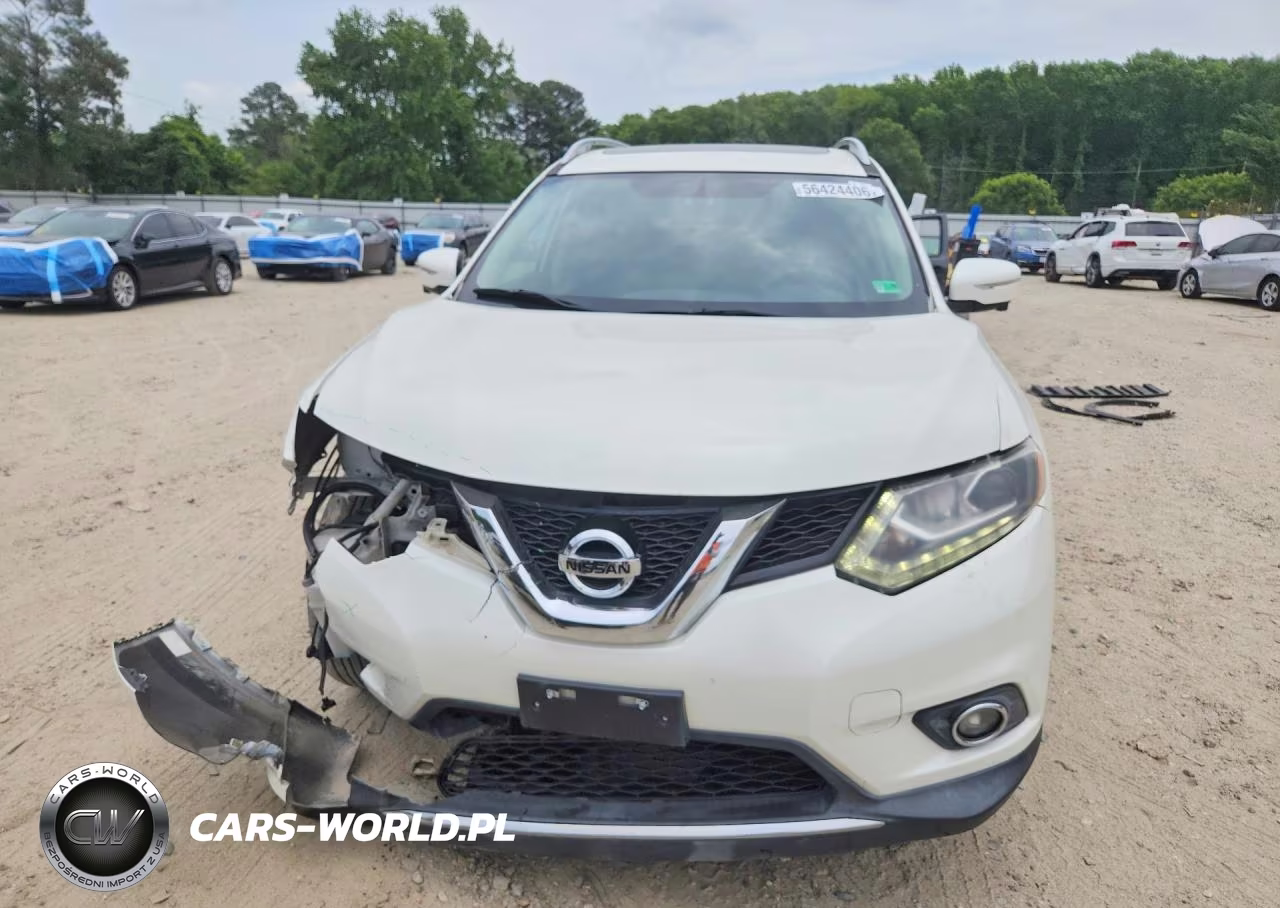 2015 Nissan Rogue Sl VIN:5N1AT2MV6FC777590 - 5