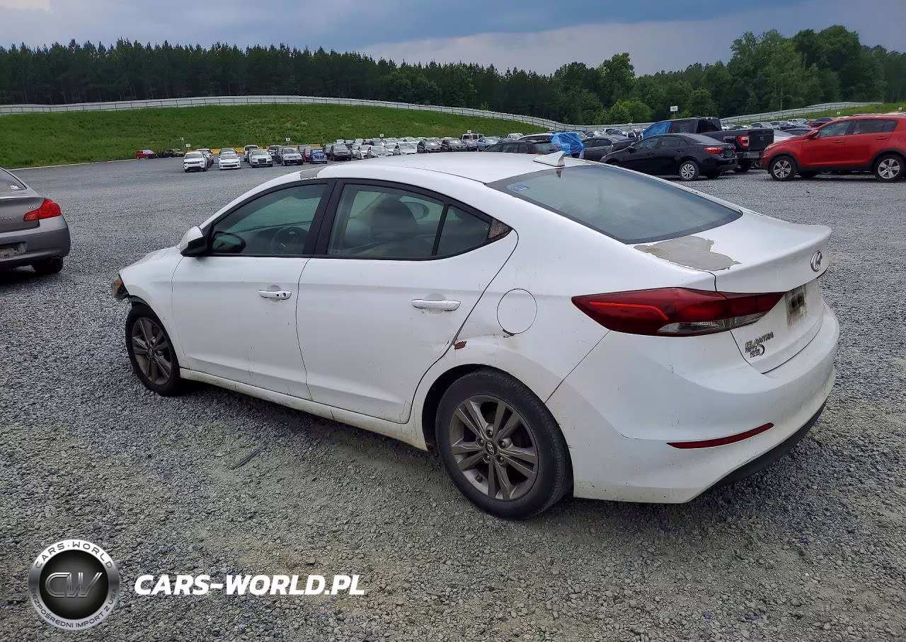 2017 Hyundai Elantra Se VIN:5NPD84LF4HH037553 - 2