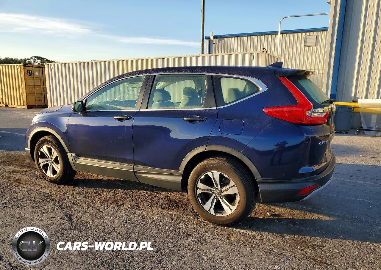 2019 Honda Cr-V Lx VIN:5J6RW6H36KL003455 - 2