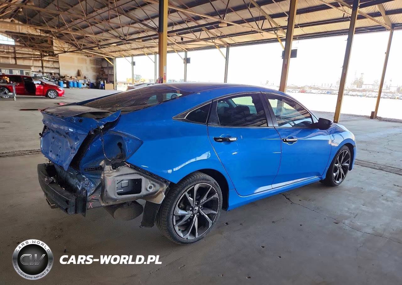2019 Honda Civic Sport VIN:19XFC2F82KE006483 - 3