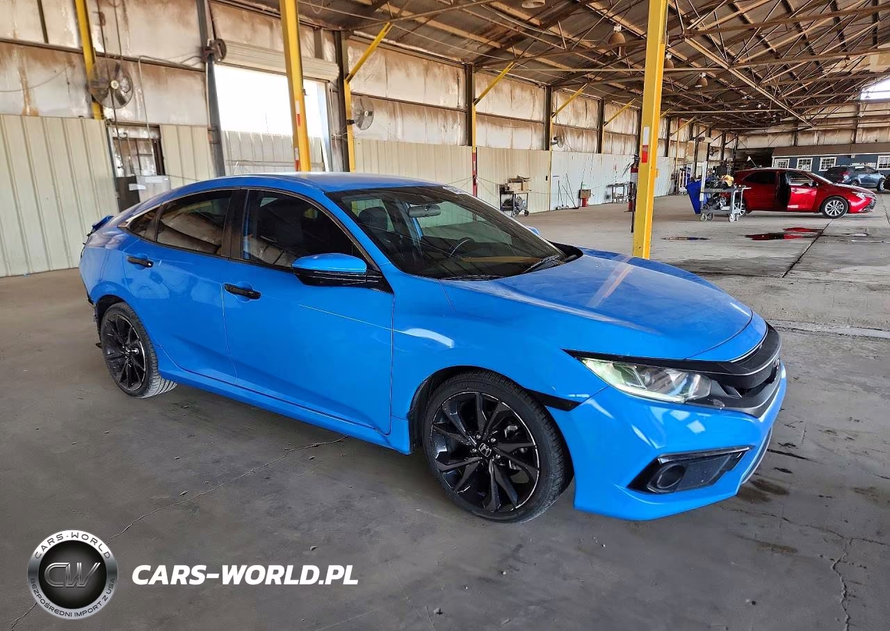 2019 Honda Civic Sport VIN:19XFC2F82KE006483 - 4