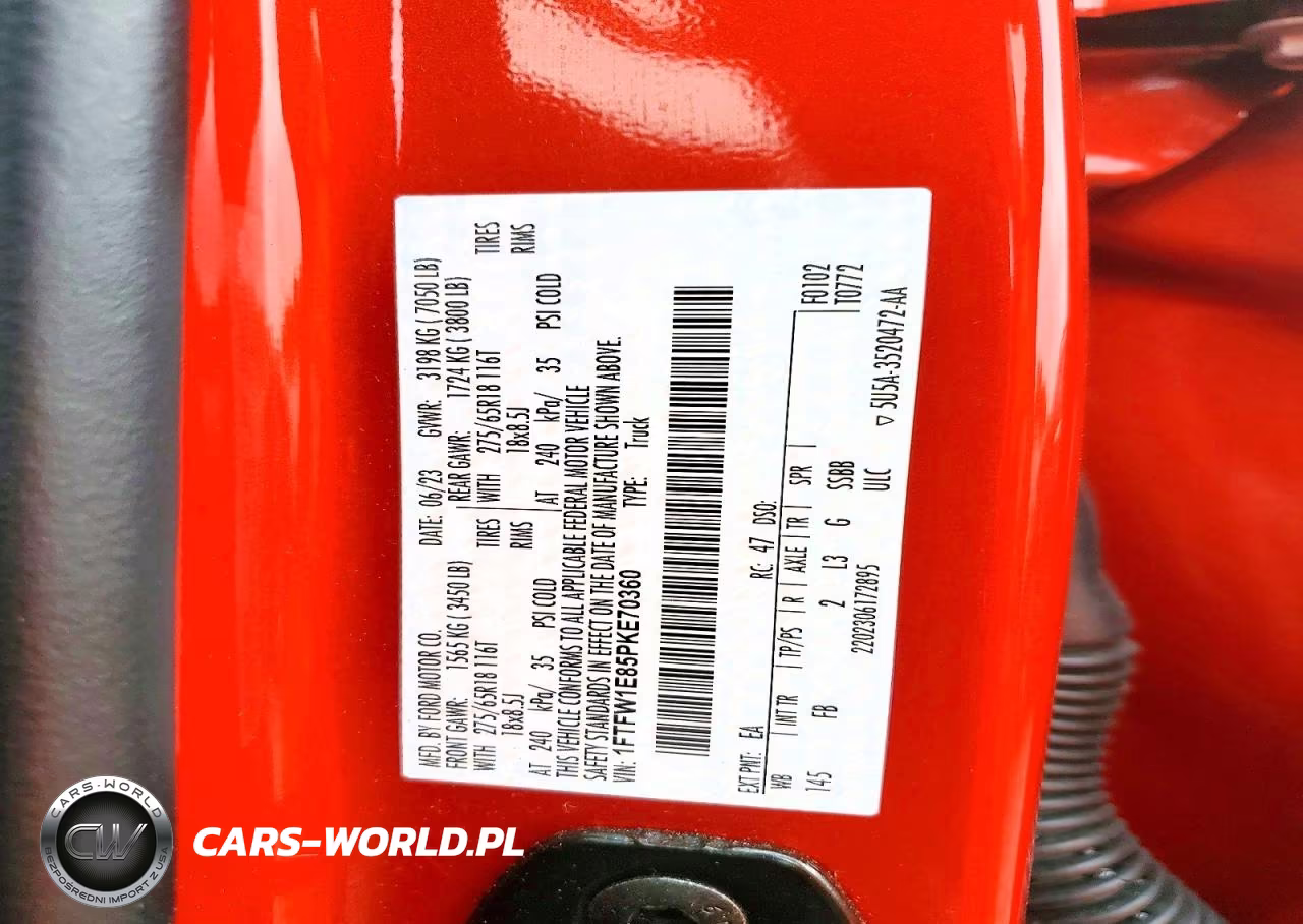 2023 Ford F150 Supercrew VIN:1FTFW1E85PKE70360 - 12